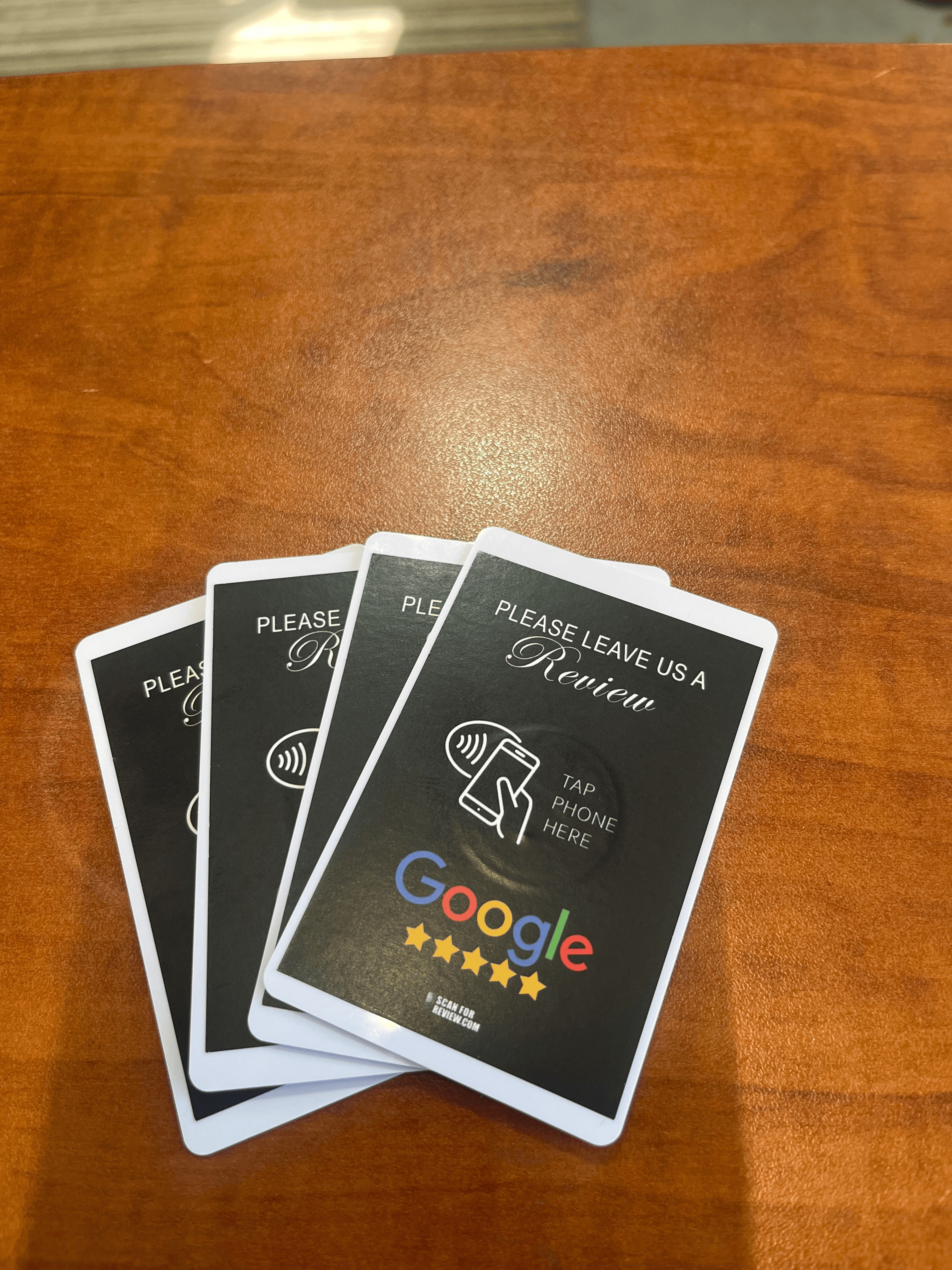 Card on Table