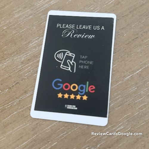 Animated Google Review Card